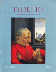 Cover of Fidelio Volume 3, Number 4, Winter 1994