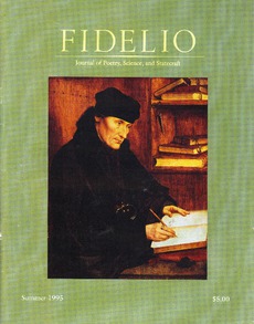 Cover of Fidelio Volume 4, Number 2, Summer 1995