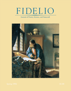 Cover of Fidelio Volume 5, Number 1, Spring 1996