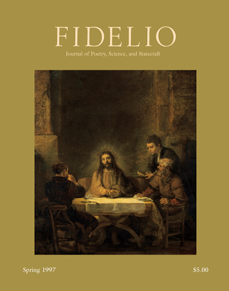 Cover of Fidelio Volume 6, Number 1, Spring 1997