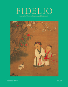 Cover of Fidelio Volume 6, Number 2, Summer 1997