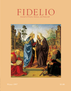 Cover of Fidelio Volume 6, Number 4, Winter 1997