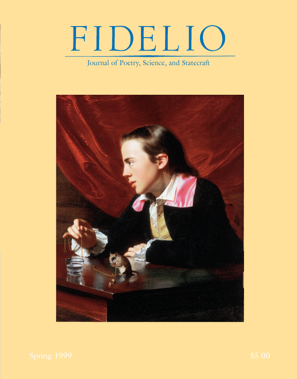 Cover of Fidelio Volume 8, Number 1, Spring 1999