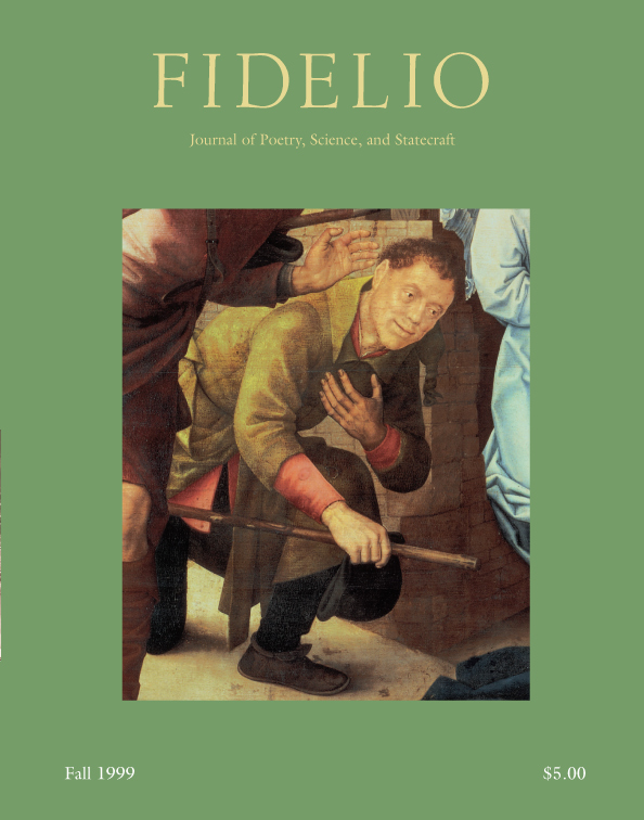 Cover of Fidelio Volume 8, Number 3, Fall 1999