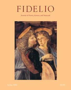 Cover of Fidelio Volume 10, Number 1, Spring 2001