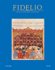 Cover of Fidelio Volume 10, Number 3, Fall 2001