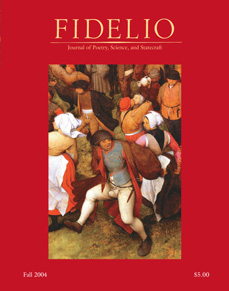 Cover of Fidelio Volume 13, Number 3, Fall 2004