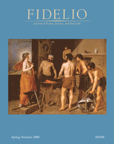 Cover of Fidelio Volume 14, Number 1-2, Spring-Summer 2005