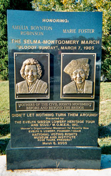 Amelia monument in Selma