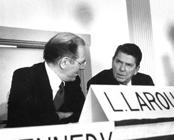 Lyn and Ronald Reagan
