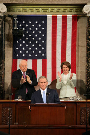 Cheney, Bush, Pelosi